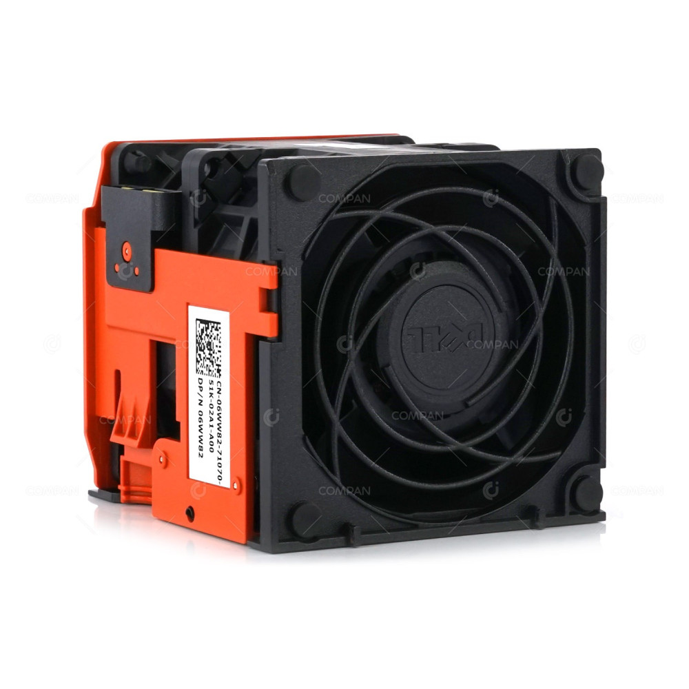 6WW82 DELL 12V 100MM HOT SWAP DUAL COOLING FAN MODULE FOR DELL POWEREDGE FX2S
